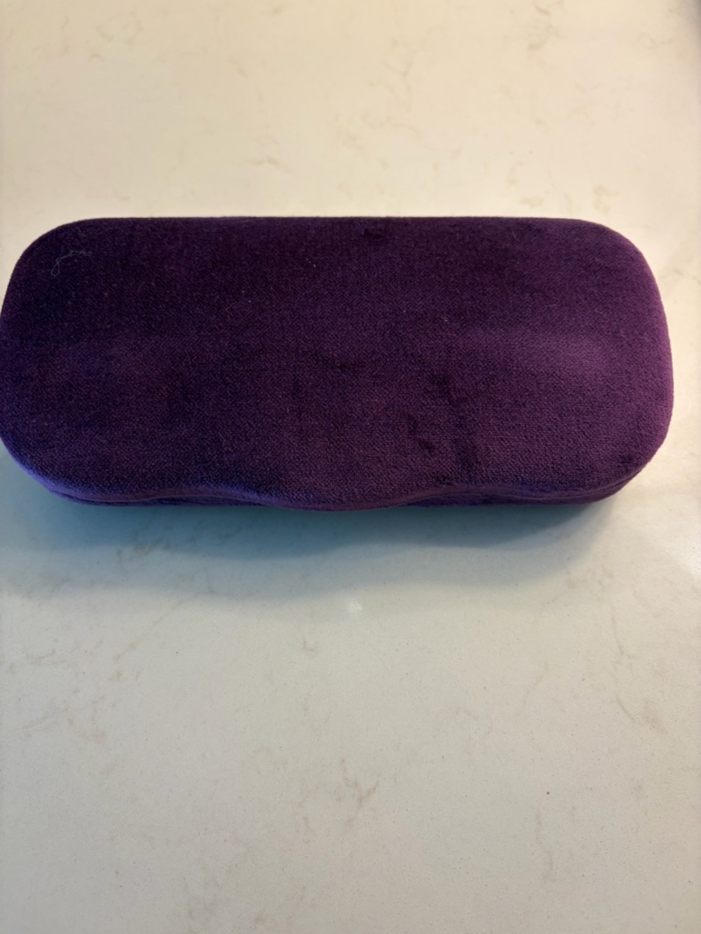 GUCCI Purple Velvet Eyewear Case Never Used Authentic